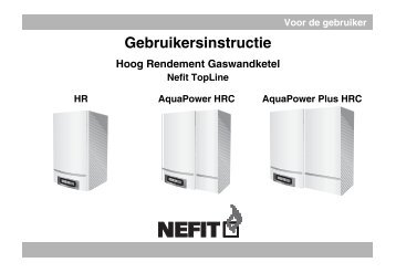 OM Nefit TopLine HR, Aquapower, Aquapower plus - NL
