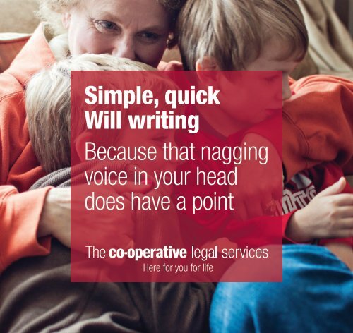 Introducing our Will-writing service - The Co-operative Bank