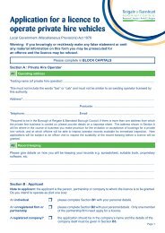 Operator's application form (PDF document [44.7Kb]) - Reigate and ...