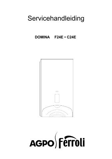 Servicehandleiding Domina C24E en F24E - Ferroli