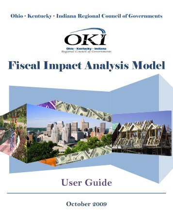 FIAM USER GUIDE COVER II - Fiscal Impact Analysis Model - OKI