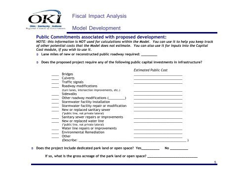 FIAM USER GUIDE COVER II - Fiscal Impact Analysis Model - OKI