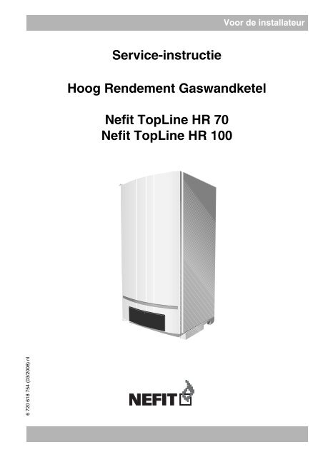 Nefit TopLine HR 70/HR 100