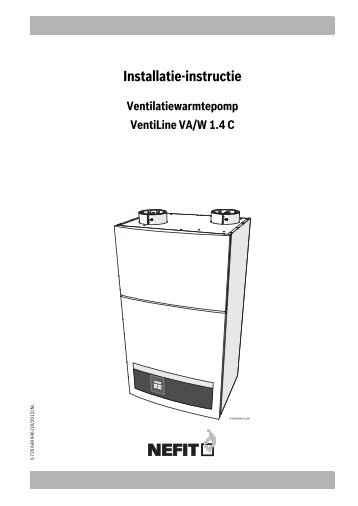 Installatie-instructie VentiLine