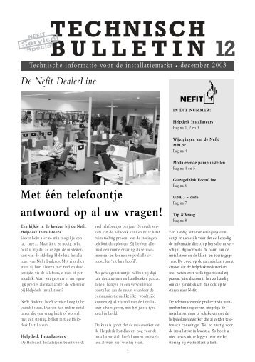 Technisch Bulletin 12