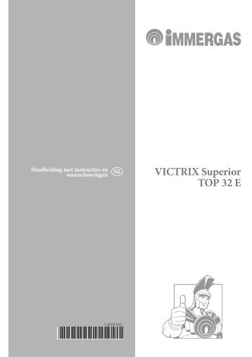 Handleiding Victrix Superior TOP 32 E - Saint-Roch