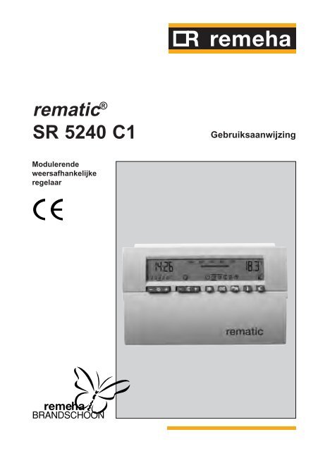 rematicÂ® SR 5240 C1 - Remeha