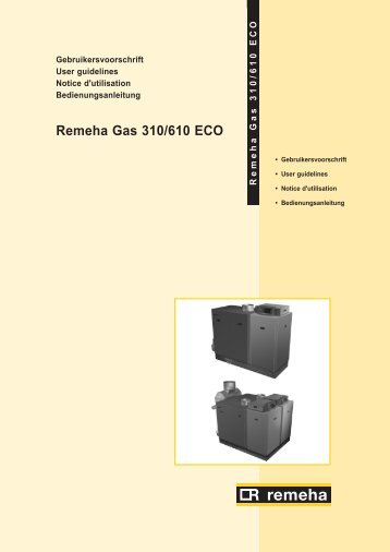 Remeha Gas 310/610 ECO