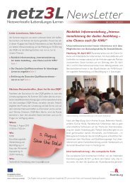 Netz3L Newsletter Juli 2013