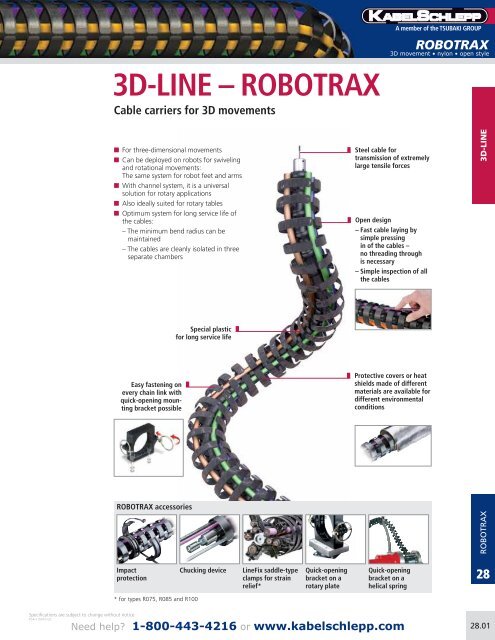 3d-line – robotrax - Tsubaki