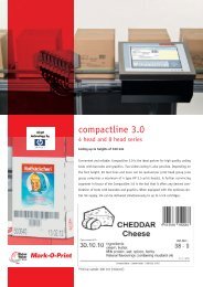 Compactline 3.0 brochure. - MGS Sistemas de Etiquetagem, Lda.
