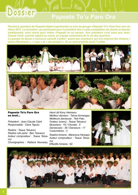 Le Projet éducatif Local - Papeete