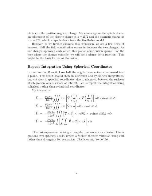 Exercises with Magnetic Monopoles - Kurt Nalty