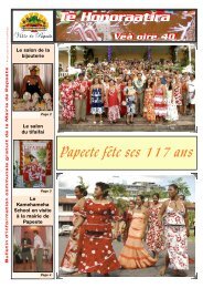 Bijoux et Tifaifai, l'artisanat  à l'honneur - Papeete