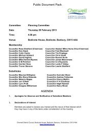 Public reports pack PDF 10 MB - Council meetings - Cherwell ...