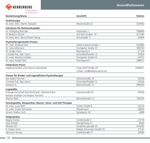 2708-0 Krankentransporte Deutsches Rotes Kreuz ... - Herrenberg