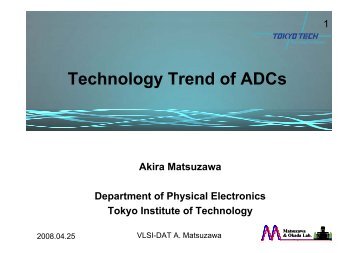 Technology Trend of ADCs