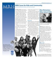 MRH School News, Winter 2010-11 - Maplewood Richmond Heights ...