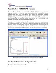 Transmission Correction for SpecsLab1 Data - CasaXPS