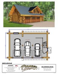 Carriage House 40% - Pioneer Log Homes of BC