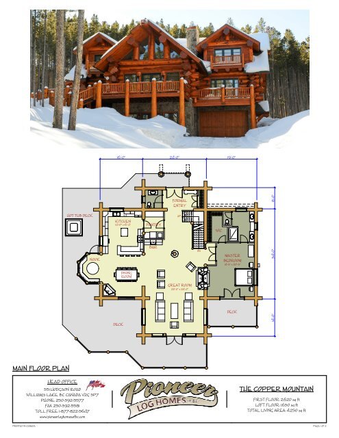 Copper Mtn 20% - Pioneer Log Homes of BC
