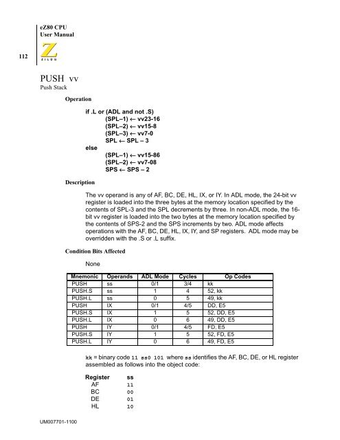 eZ80 CPU - writeframeofmind.biz