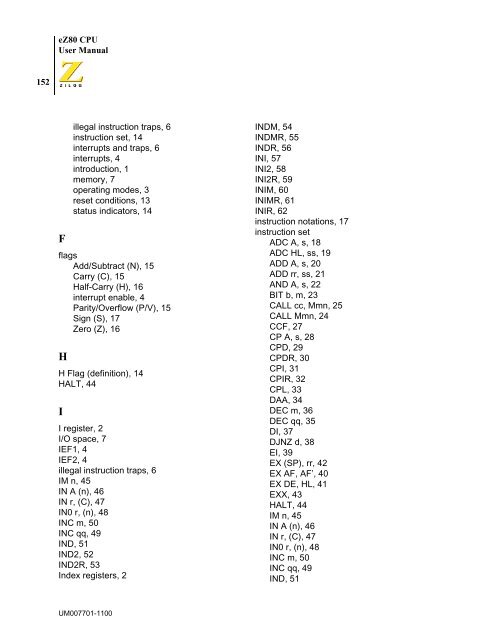 eZ80 CPU - writeframeofmind.biz