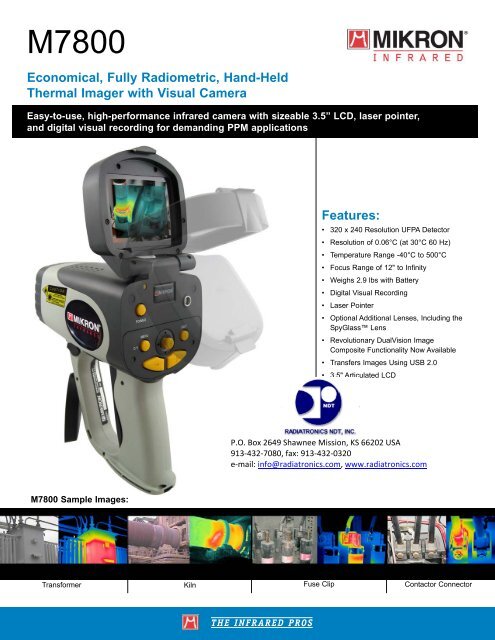 Economical, Fully Radiometric, Hand-Held Thermal Imager with ...