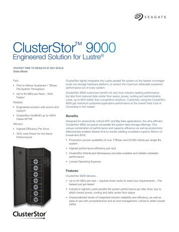 ClusterStor 9000