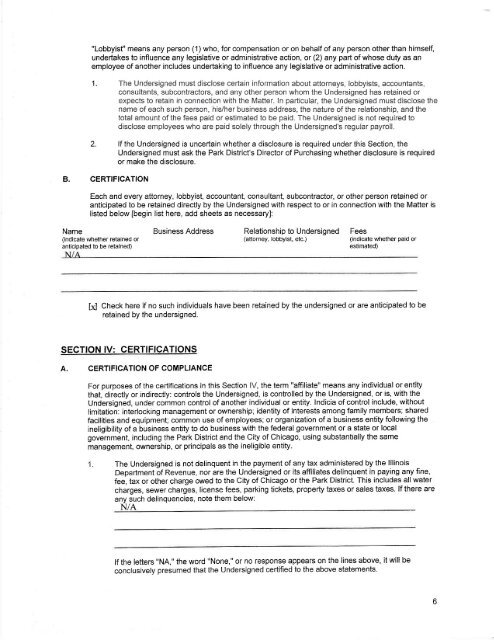 Ujamaa Construction Contract - Chicago Park District