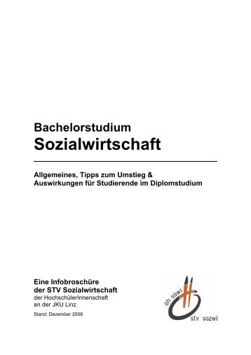 Sozialwirtschaft - Österreichische HochschülerInnenschaft Linz - JKU