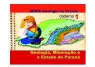 Geologia na Escola - Caderno 1 - Portal do Professor