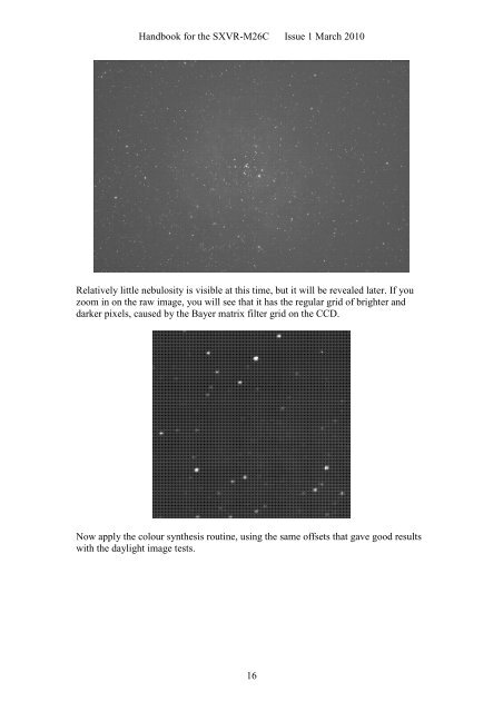 SXVR-M26C handbook.pdf - Starlight Xpress