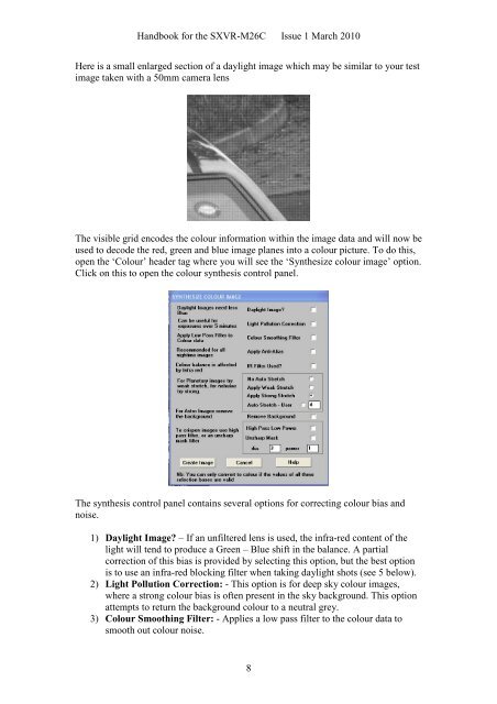 SXVR-M26C handbook.pdf - Starlight Xpress