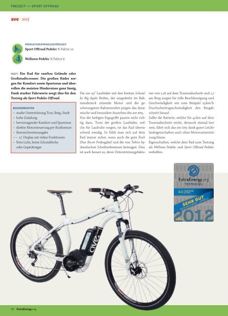 ExtraEnergy Pedelec und E-Bike Magazin Nr. 12 by ExtraEnergy