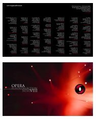 Catalogo opera 2008