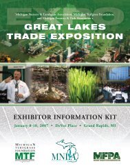 GREAT LAKES TRADE EXPOSITION January 8-10, 2007 â¢ DeVos ...