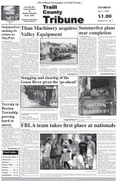July 11, 2009 - Traill County Tribune