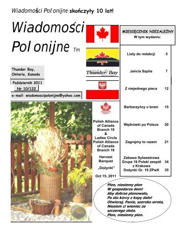 PaÅºdziernik - Polish Winnipeg