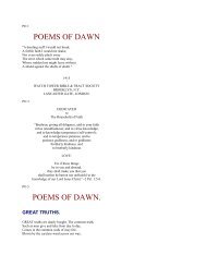 Poems of Dawn - World One Assist