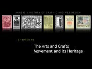 The Arts and Crafts Movement and Its Heritage - ANM102 History of ...