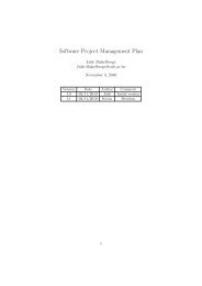 Software Project Management Plan - Wilma - Vrije Universiteit Brussel