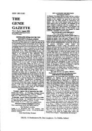 August 1998 - Genealogical Society of Ireland