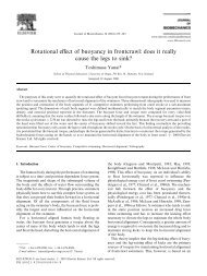 Rotational e!ect of buoyancy in frontcrawl: does it really cause the ...