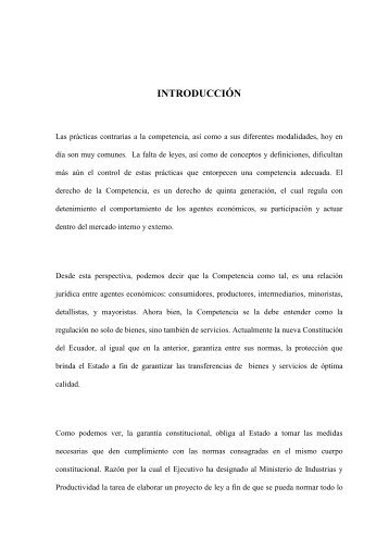 ANALISIS DEL PROYECTO DE LEY ORGANICA DE LA ...