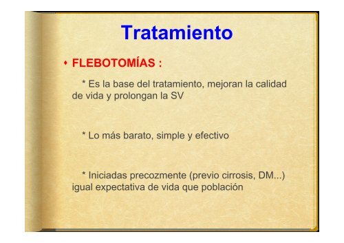 Hemocromatosis hereditaria. - EXTRANET - Hospital Universitario ...