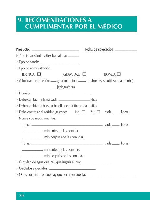 manual de nutriciÃ³n por sonda para el paciente - EXTRANET ...