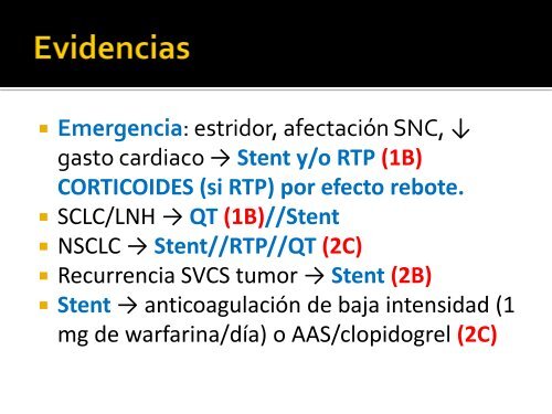 SINDROME DE VENA CAVA SUPERIOR - EXTRANET - Hospital ...