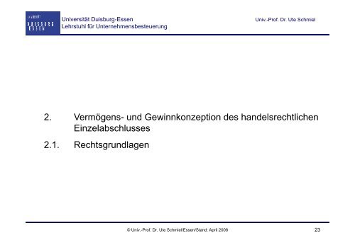 GrundzÃ¼ge des externen Rechnungswesens - Lehrstuhl fÃ¼r ...