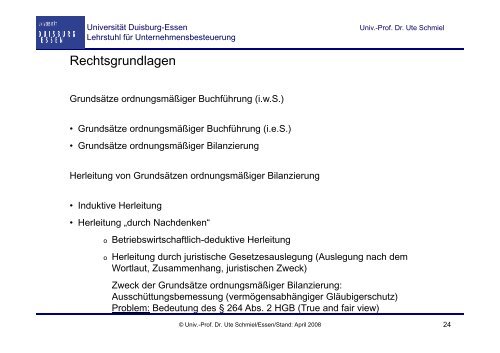 GrundzÃ¼ge des externen Rechnungswesens - Lehrstuhl fÃ¼r ...